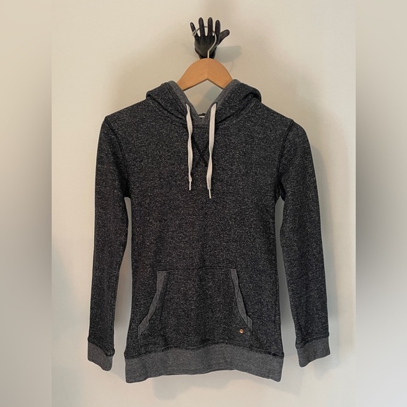 XS Twik Simon’s dark heather grey hoodie. Back to school. Cozy fall. Like new - Picture 1 of 8